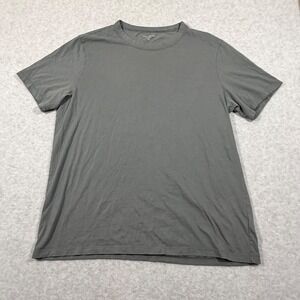 Mott & Bow Driggs T-Shirt Mens L Faded Charcoal Gray Classic Crew Neck